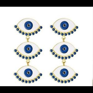 Eye Dangle Earrings